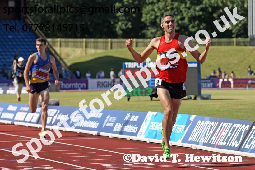 Mens 3000 metres steeplechase, World Championship Team Trials, Alexander Stadium, Birmingham